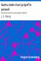 [Gutenberg 52035] • Karhu-Antin Anni ja Spof'in pistooli: Kertomus Suomen sodan ajoilta 1808-09